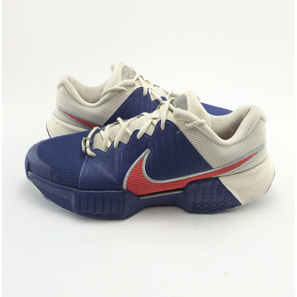 Mens Nike GP Challenge Pro Court Premium Blue White Shoes HJ6767-500 Size 10.5